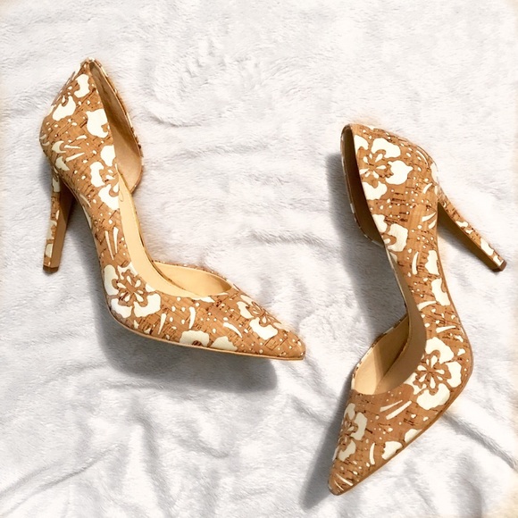 jessica simpson cork pumps